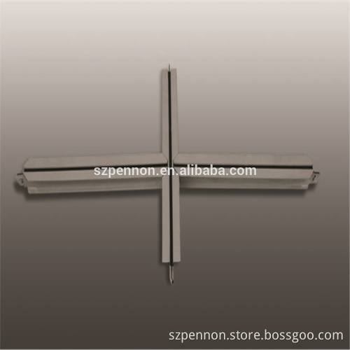 Suspended Ceiling Grid Groove T Bar T Grid Suspension Accessories